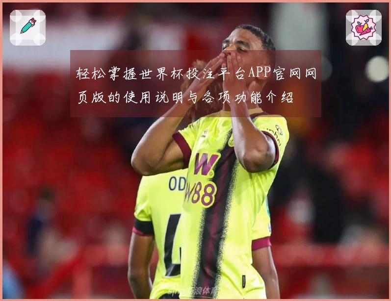 轻松掌握世界杯投注平台APP官网网页版的使用说明与各项功能介绍